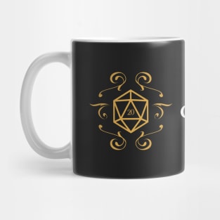 Get Wrecked Critical D20 Dice Tabletop RPG Gaming Mug